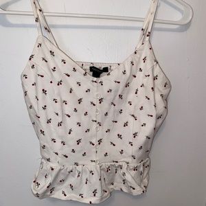 forever 21 cherry tank top